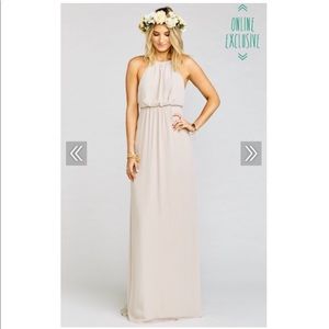 Small. Amanda maxi. Show me the ring crisp.